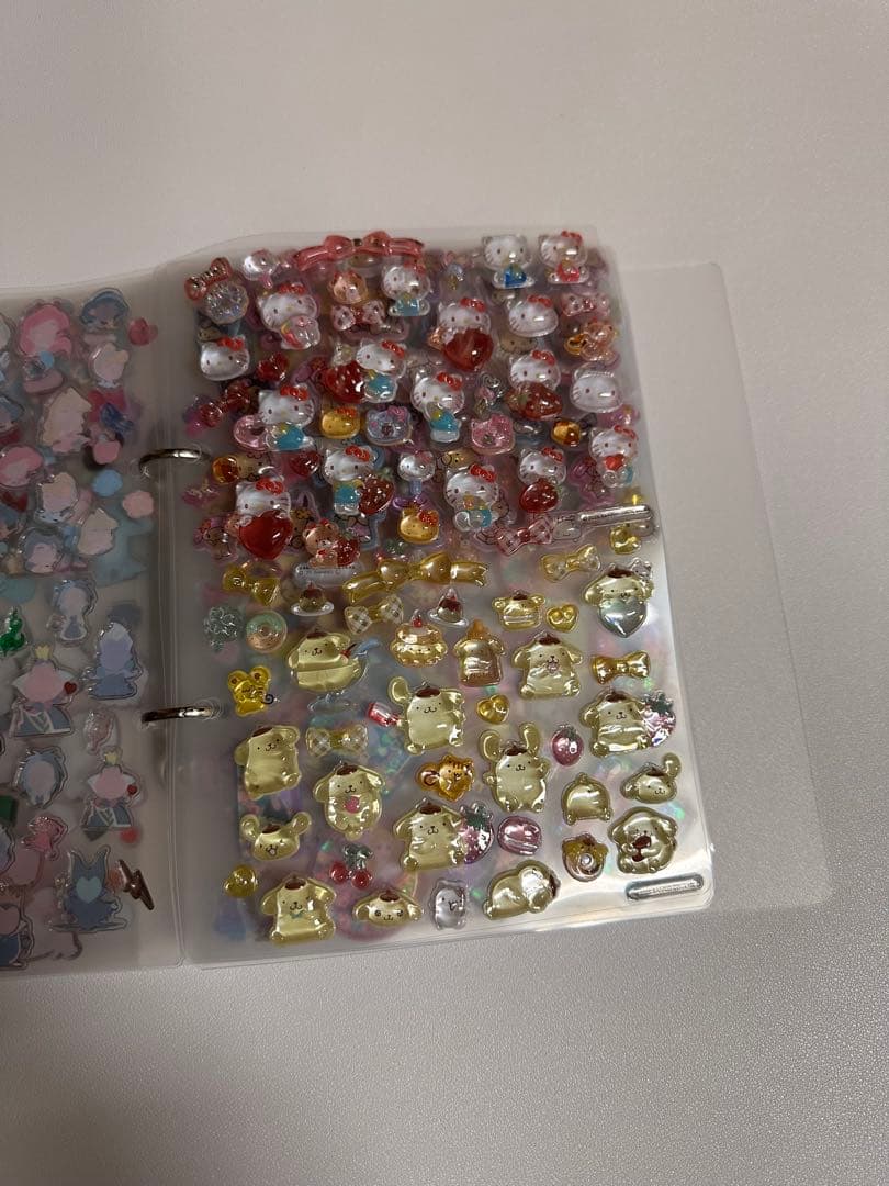 シール帳 完成品