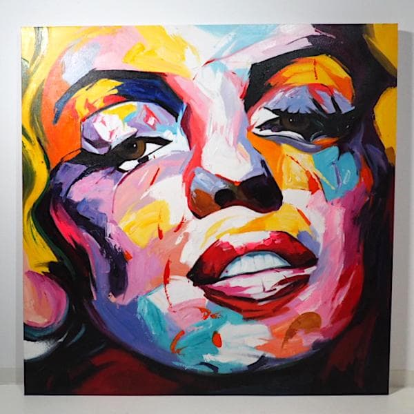 \"マリリン\" 特大ペンキアート 絵 一点物 店舗 展示品 送料無料