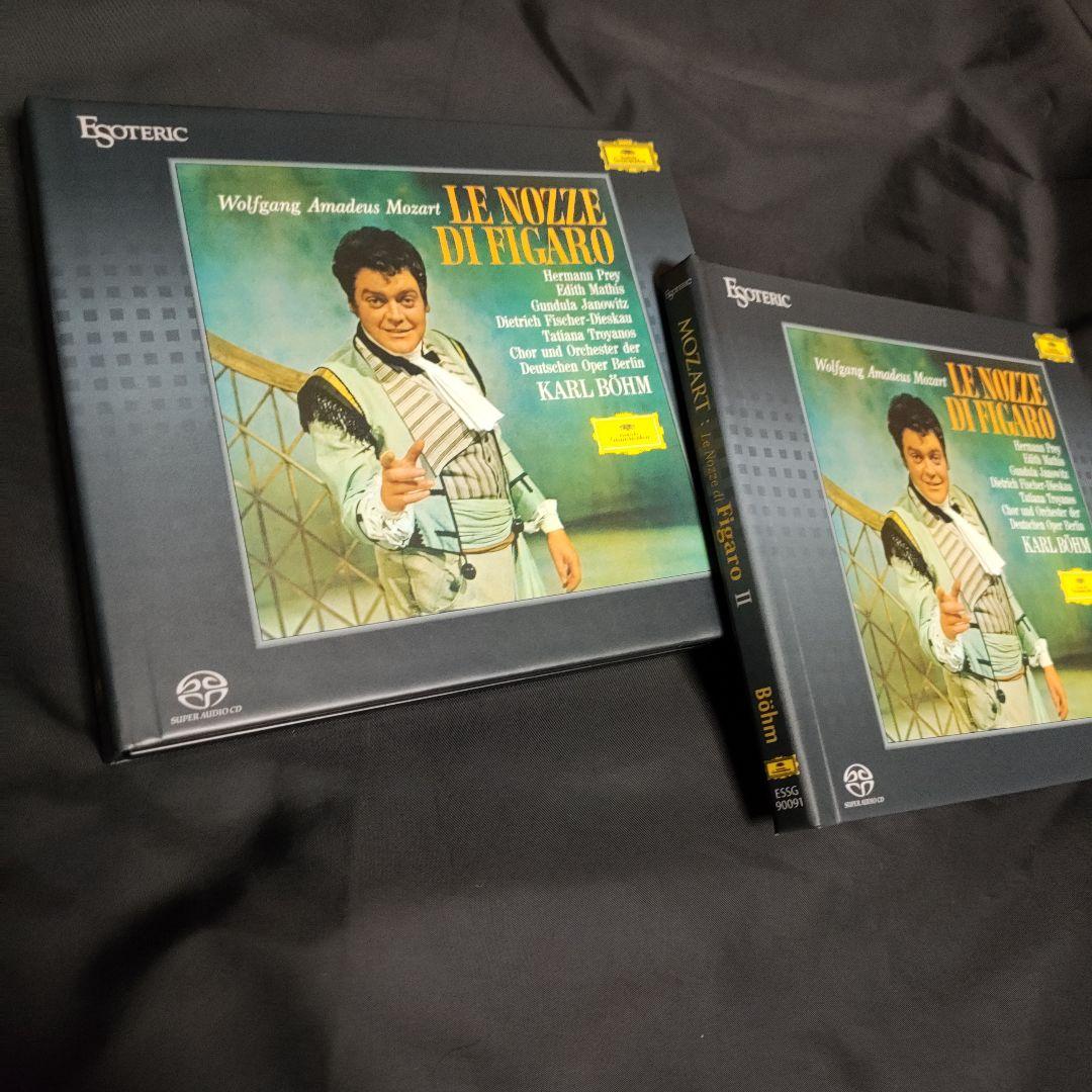専用中　エソテリック4 GREAT OPERAS フィガロの結婚ベーム指揮３枚組