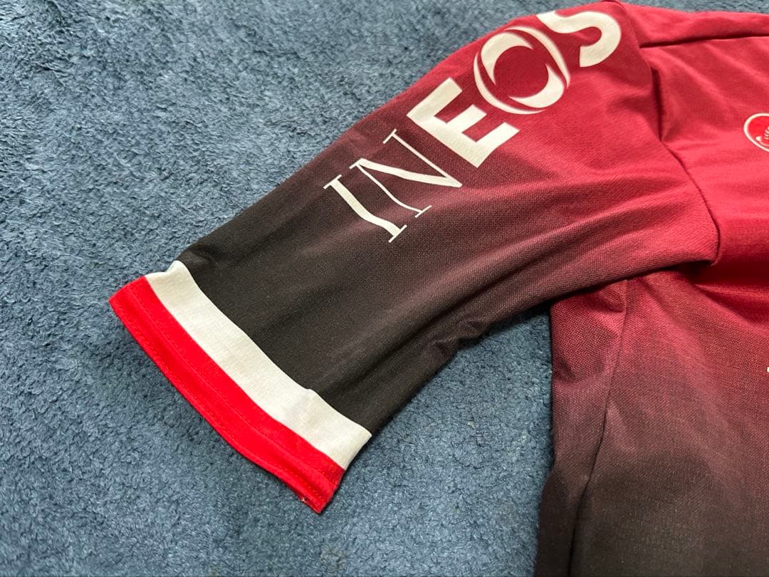 選手支給品チームイネオス　半袖ジャージ　チャンピオンバンド付　　カステリ　非売品