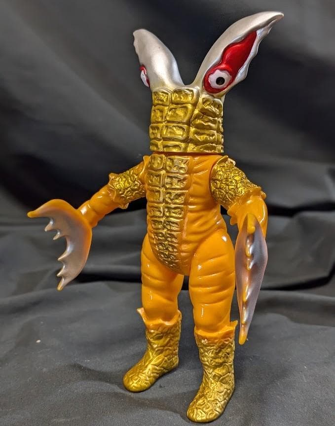 メタリノーム「キャプテンウルトラ」登場宇宙人（ブルマァク復刻）ソフビフィギュア