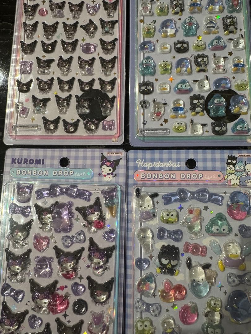 【正規品】サンリオ たまごっち ボンボンドロップシール 第二弾 ミニ 全種