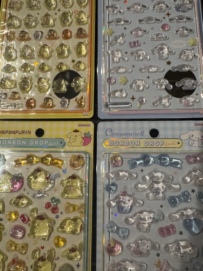 【正規品】サンリオ たまごっち ボンボンドロップシール 第二弾 ミニ 全種