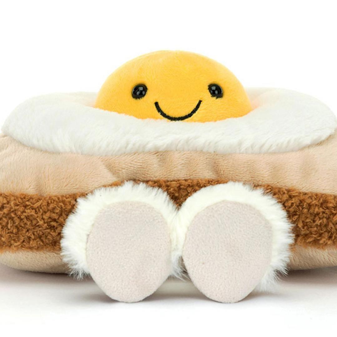 新品　　エッグトースト　目玉焼き　ぬいぐるみ　袋付き