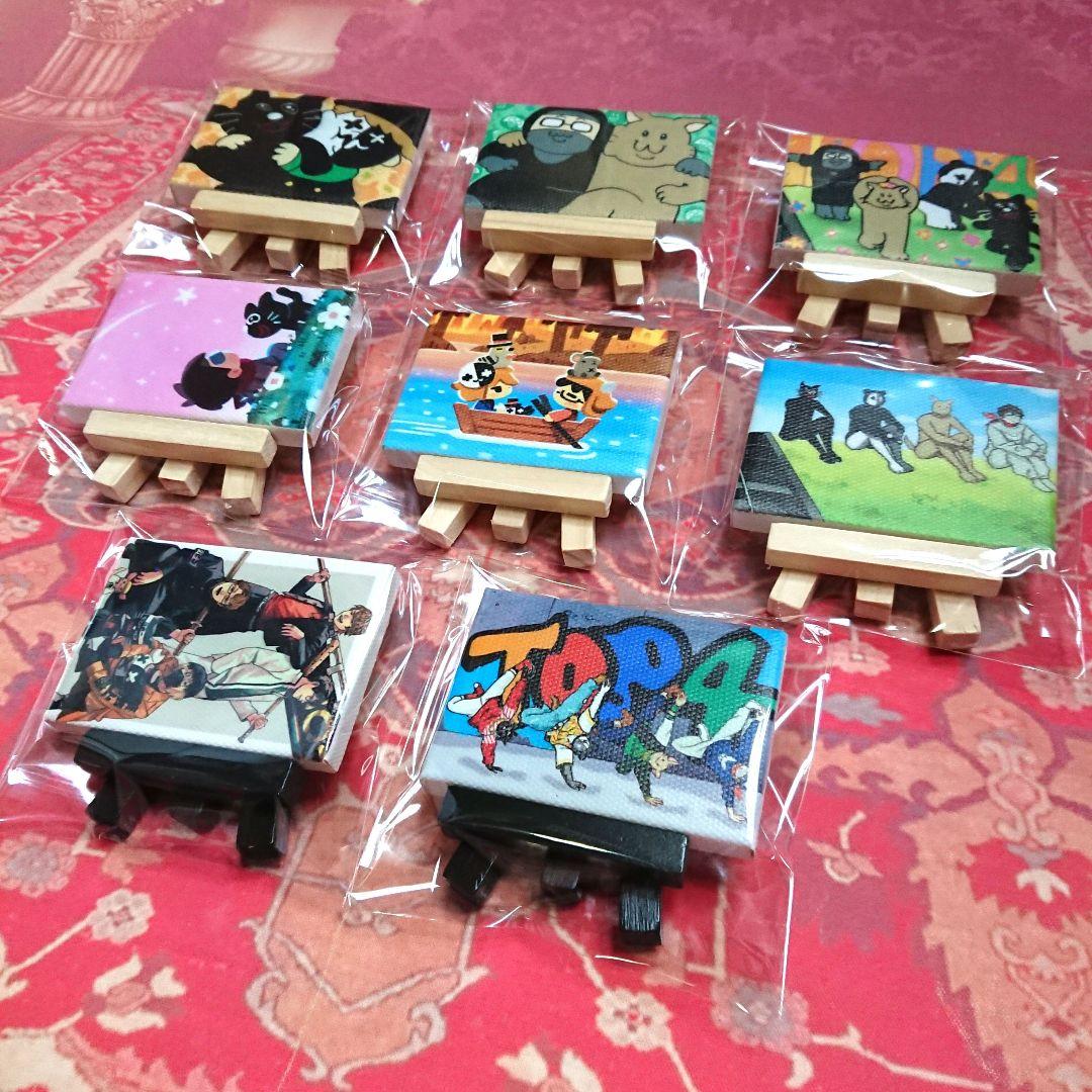 TOP4 ミニキャンバスボード コレクション 15種 コンプリート セット