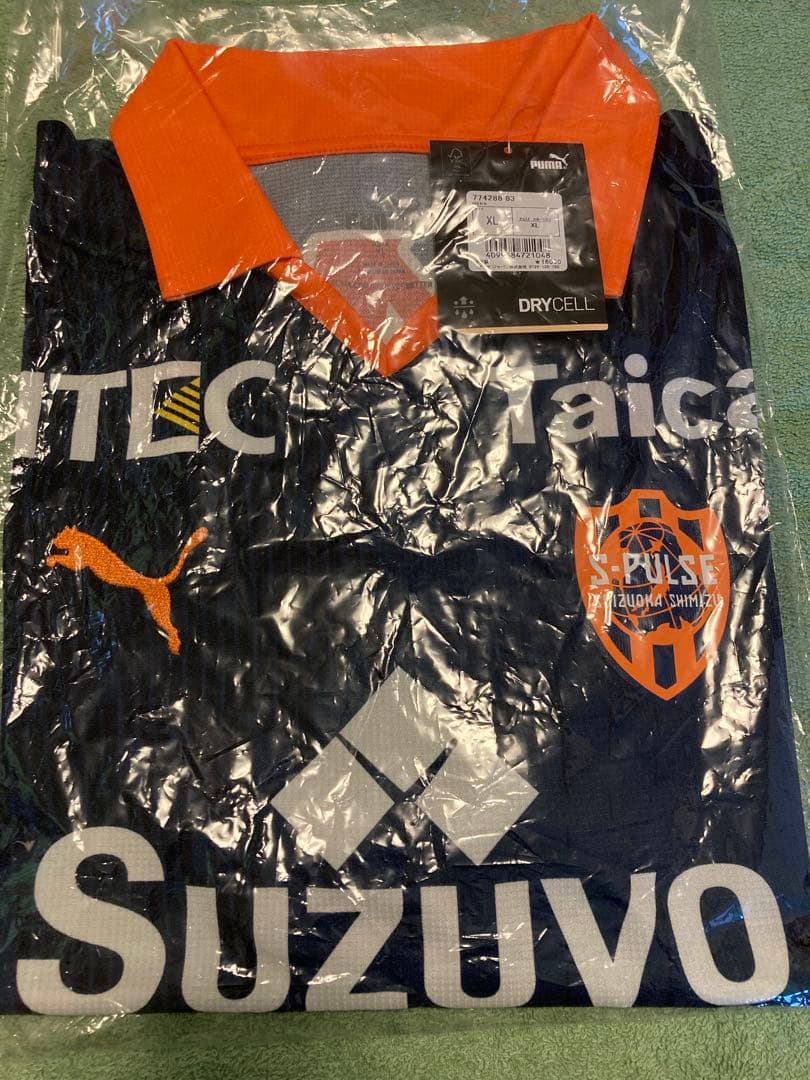 【新品未使用 タグ付き】清水エスパルス 2023年3rdユニフォーム XLサイズ