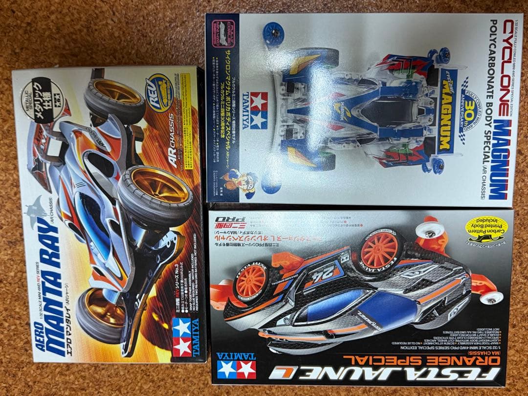 タミヤ　ミニ四駆 引退まとめ売り　43台＋パーツ多数