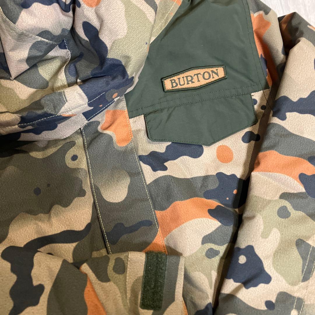 ほぼ未使用BURTON カモフラージュウェア M（キッズ）