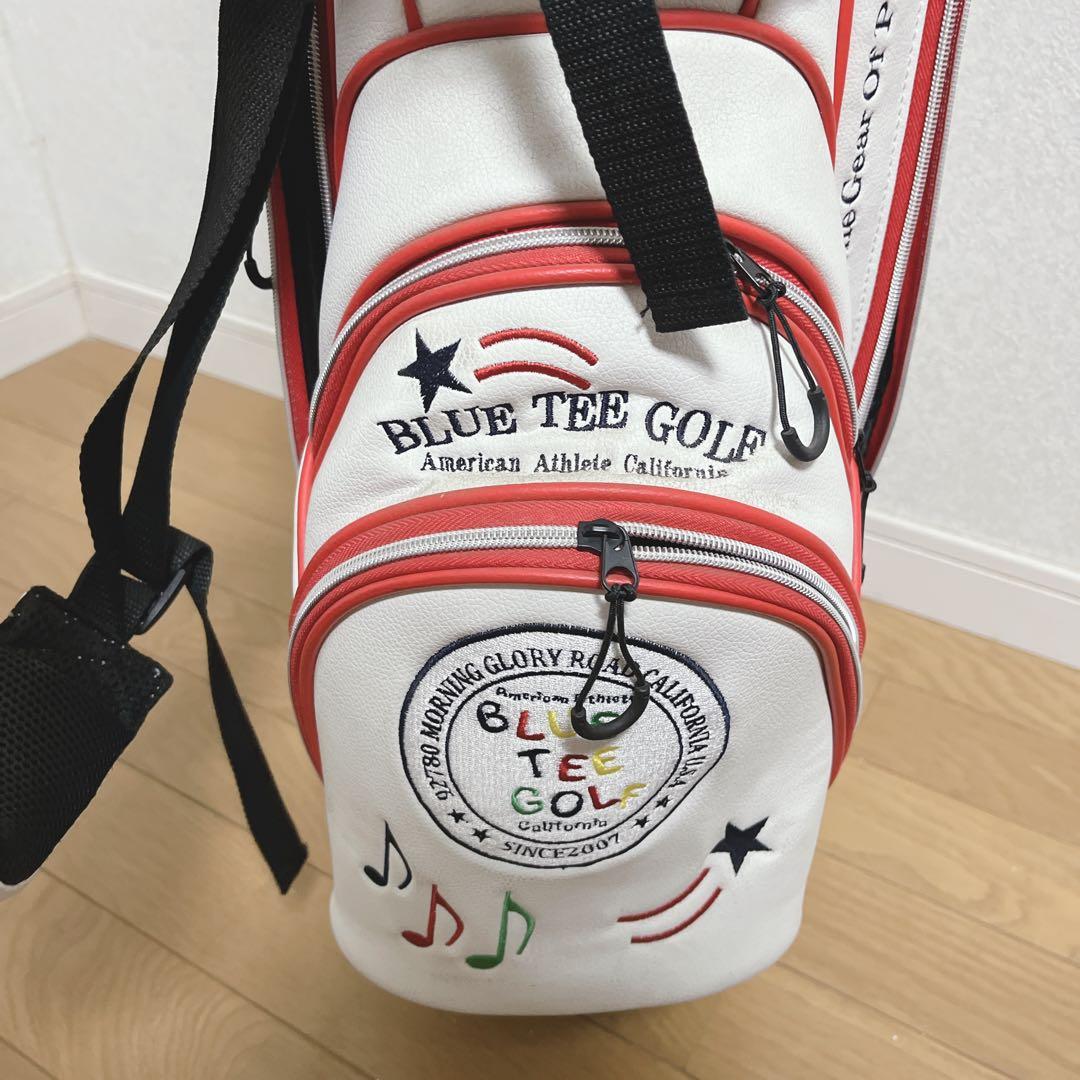 K121 BLUE TEE GOLF スタンド式キャディバッグ