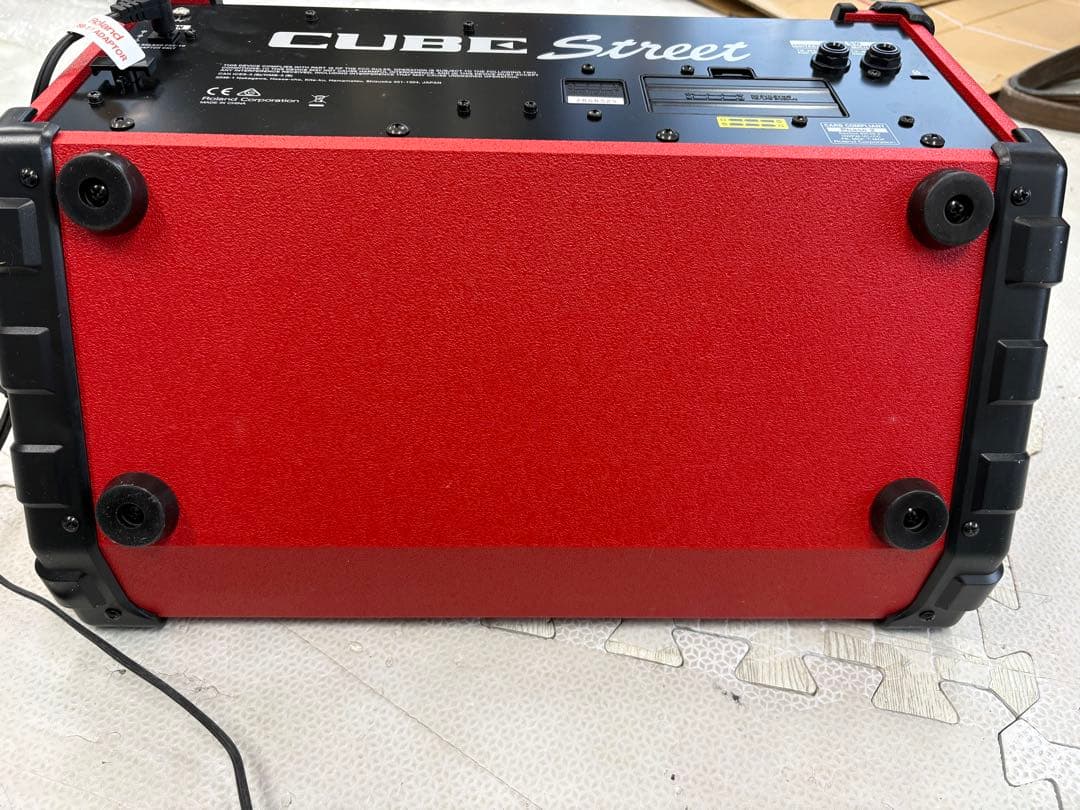 CUBE Street アンプ 赤色 付属品付き