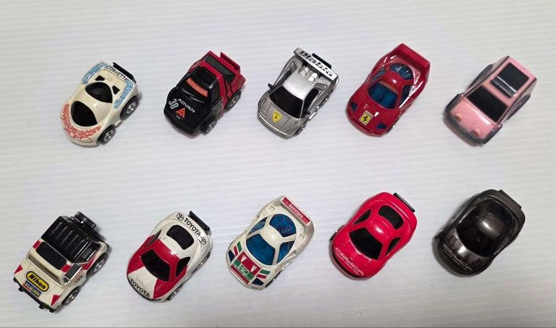 チョロQ 激レア 含む 10台 ランボ ディアブロ F40 パジェロNihon