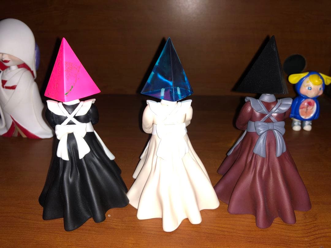 純潔心中　怪しい異形頭メイドさん　CANDY FACE レジンフィギュア