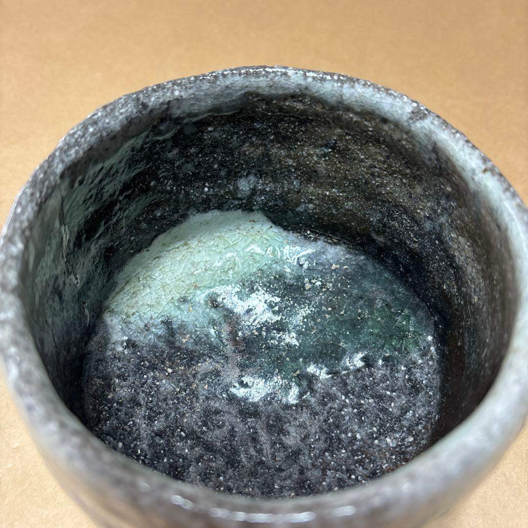 hisapon 信楽作家　佐伯健剛　引出茶碗　箱なし　茶道具　美品　実用品