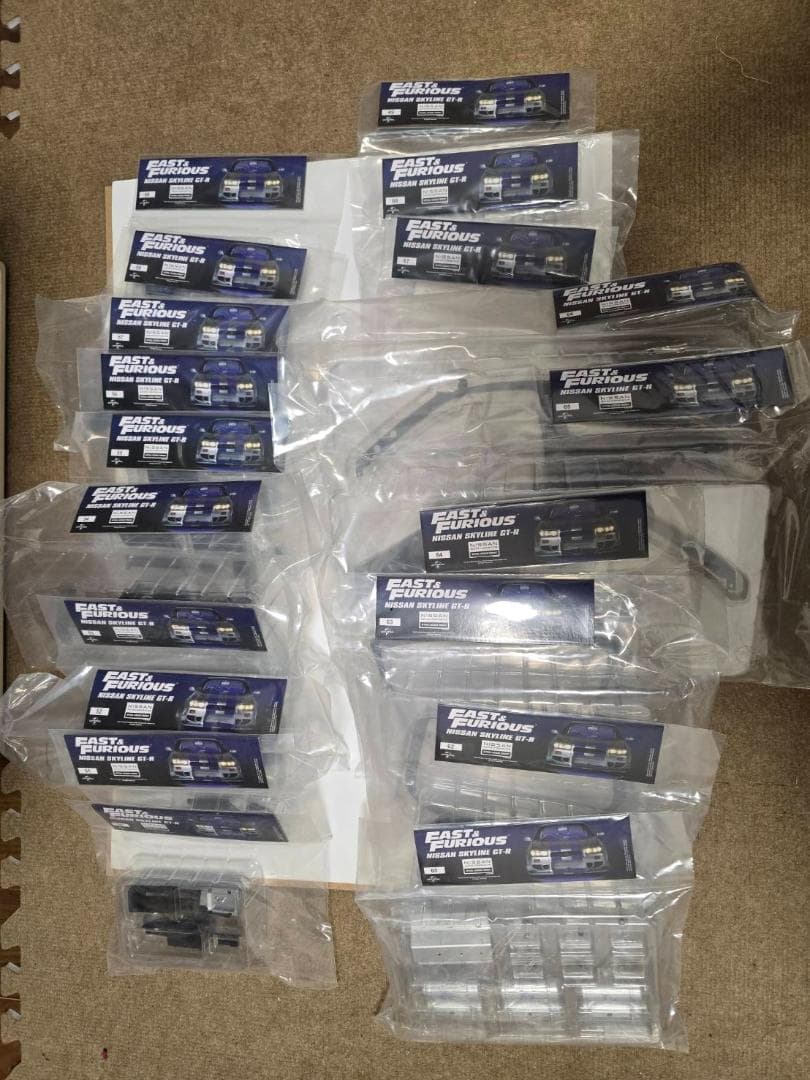 【未組立】DeAgostini ワイルド・スピード日産スカイラインGT-R