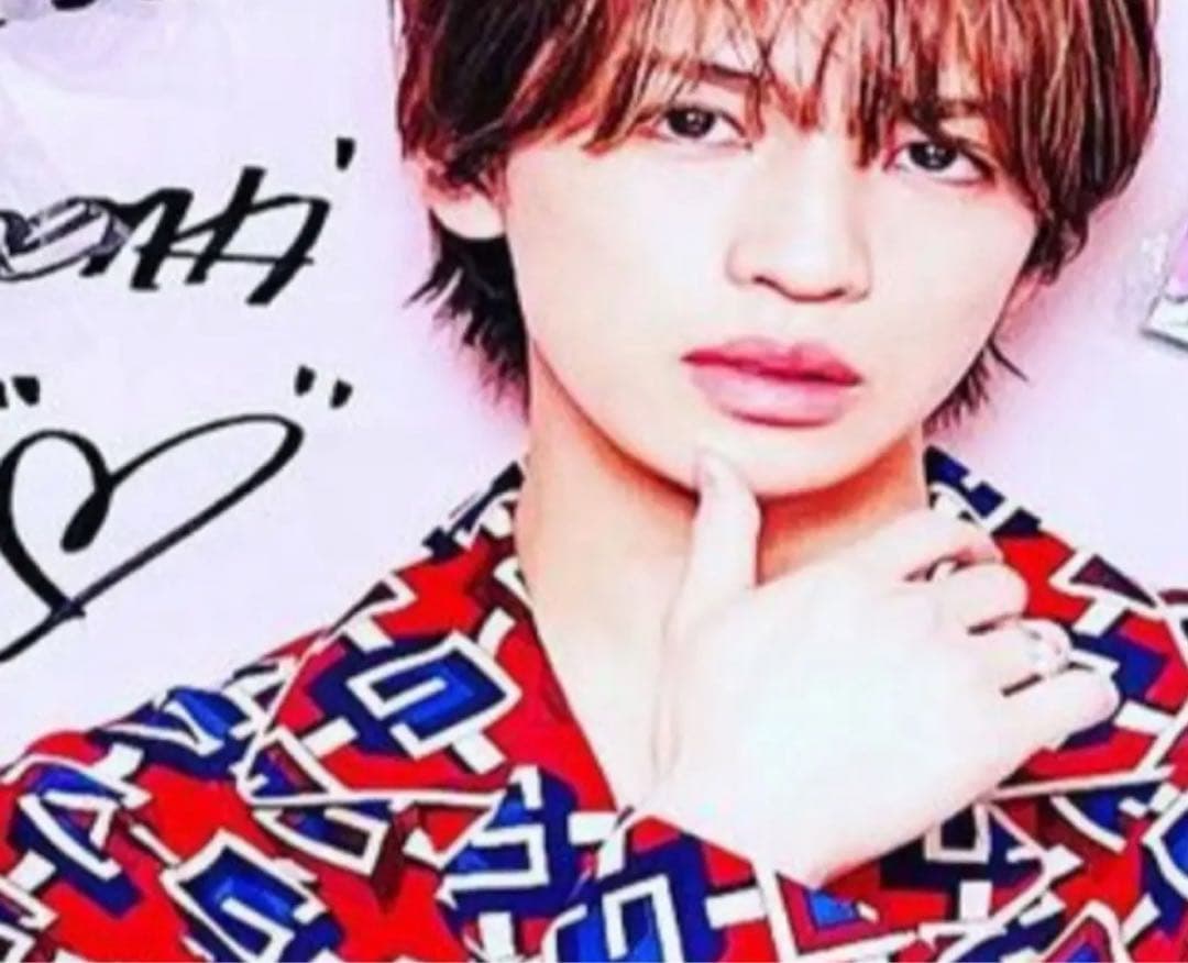 【直筆サイン入り】岩橋玄樹 ポスター+厳選グッズおまけつき