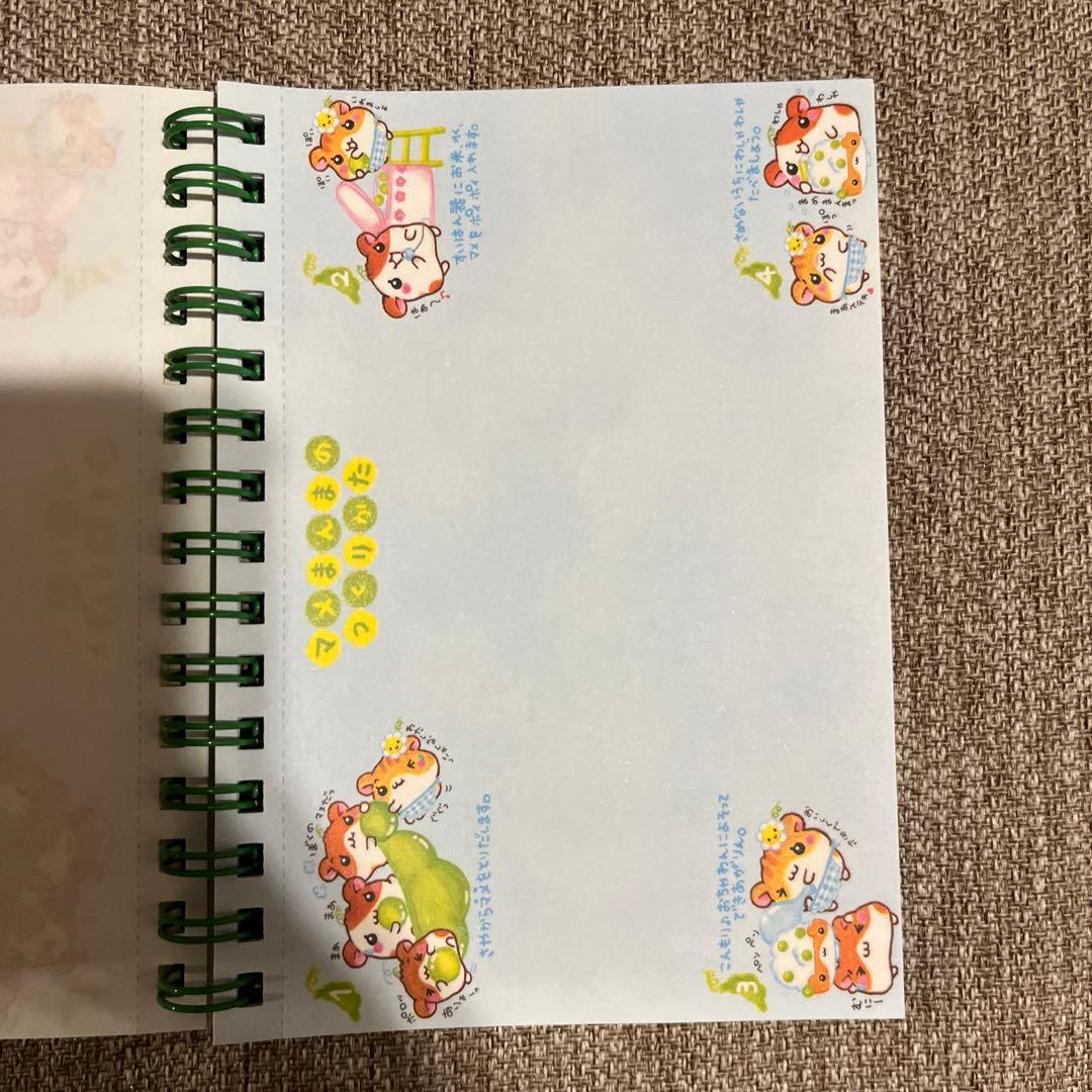 平成レトロ　Wリングメモ　クーリア　ENDOU豆ハム　こぱむだシリーズハムスター