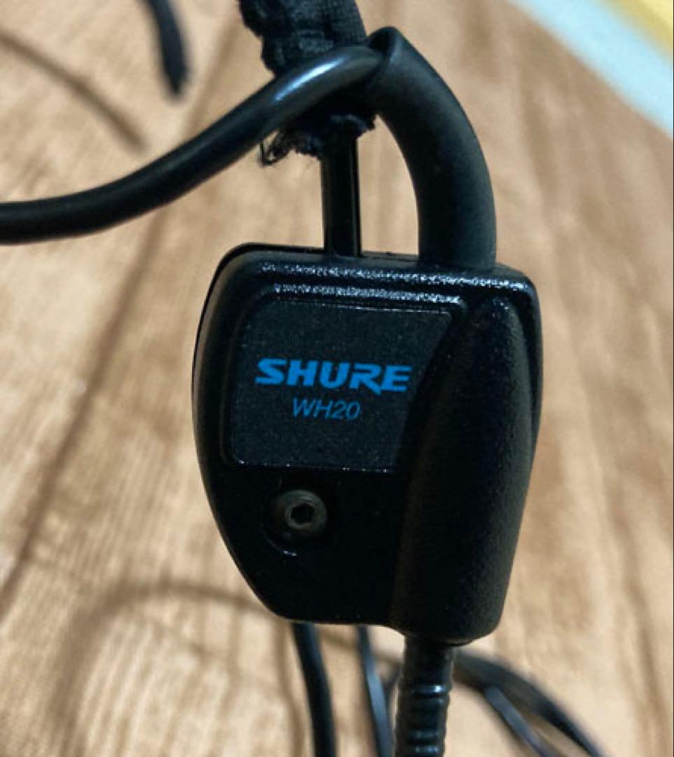 SHURE ヘッドセットマイク「WH20」