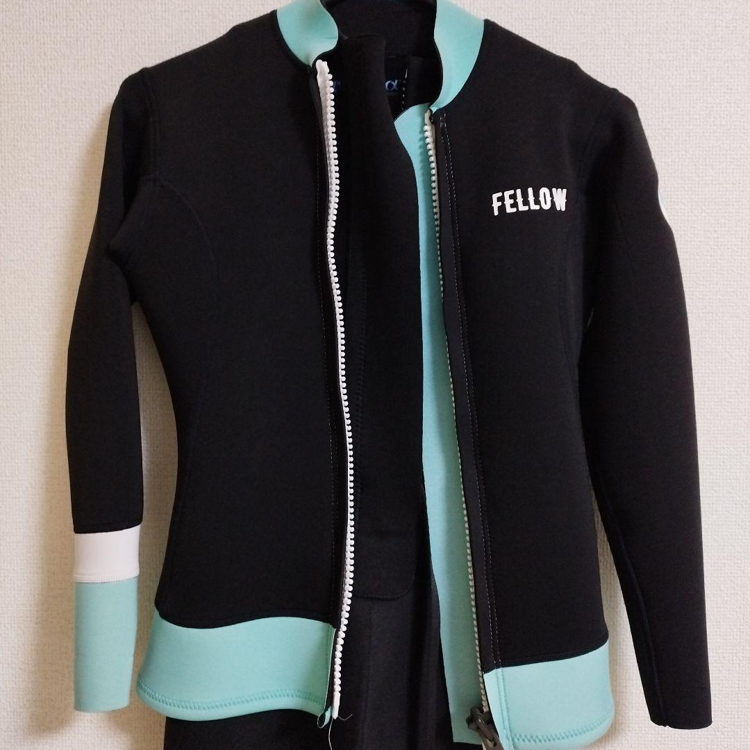 FELLOW AQUAKE ロングスリーブスプリングウェットスーツセット M