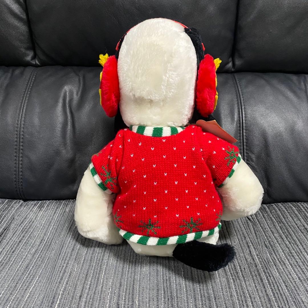 レア✨Macy's クリスマス　スヌーピー ぬいぐるみ　ヴィンテージ