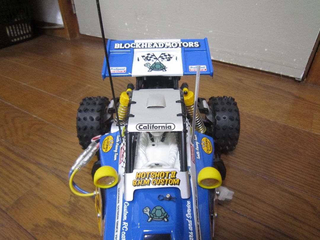 そうけんパパ 新品1/10タミヤホットショットⅡブロックヘッドモータース