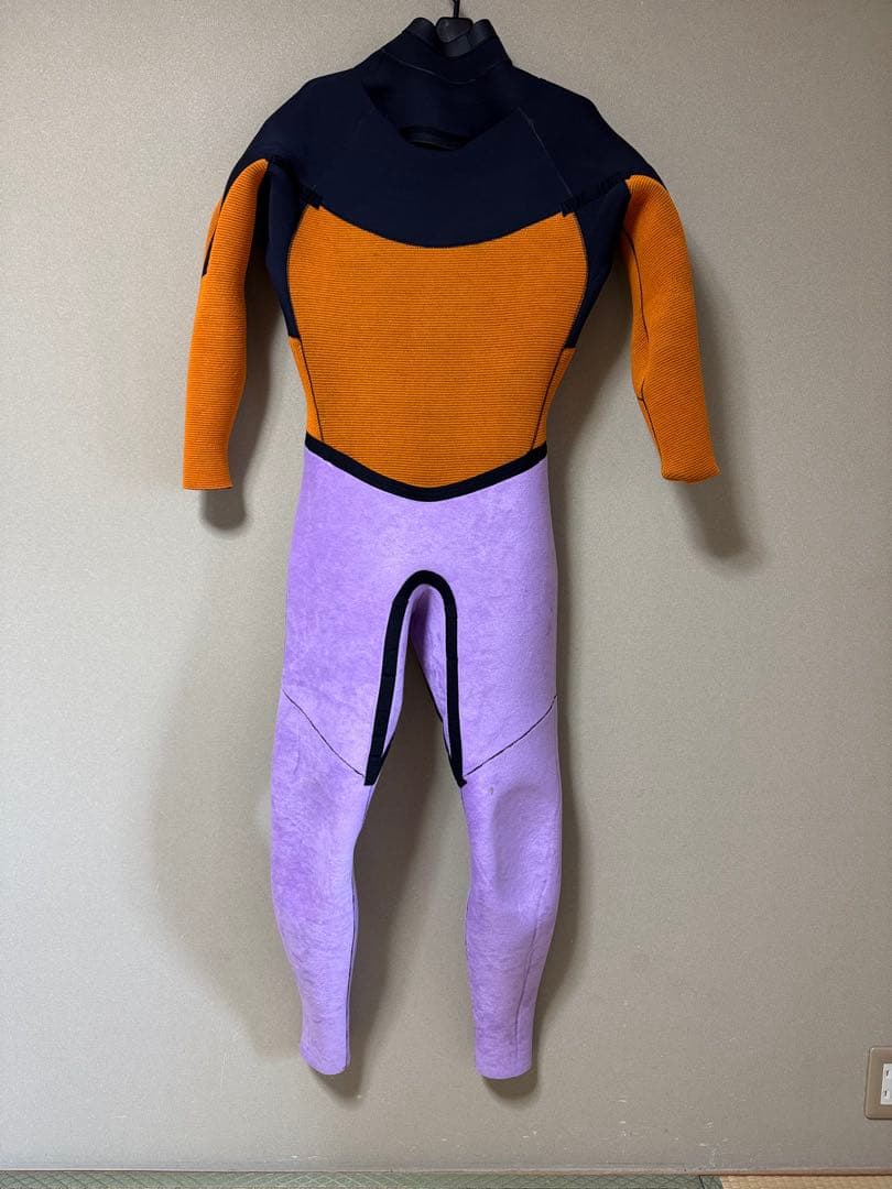 サイバー製アンカーフルスーツ チェストフルジップ 起毛4/3ミリ LB