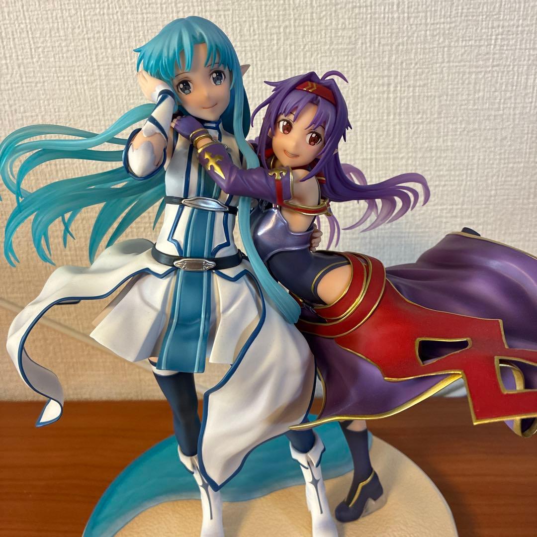 ソードアート・オンライン アスナ&ユウキ 1/7フィギュア