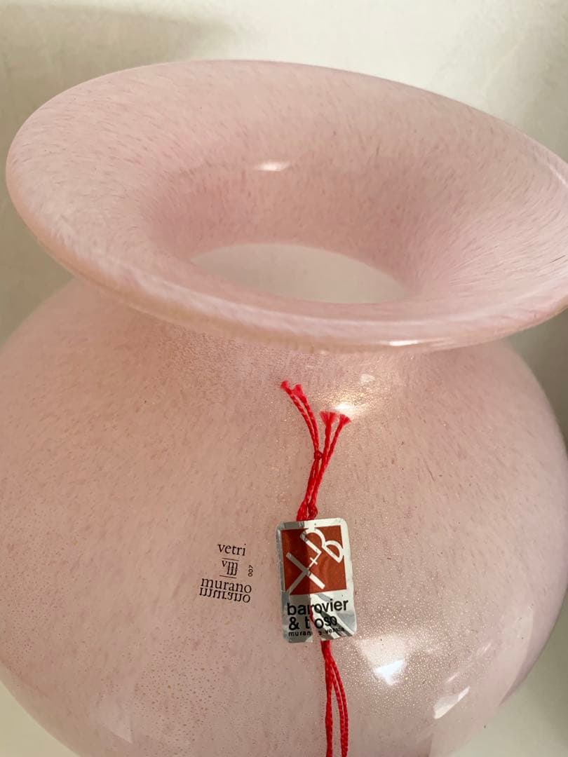 Barovier & Toso バロヴィエール&トーゾ フラワーベース　金箔