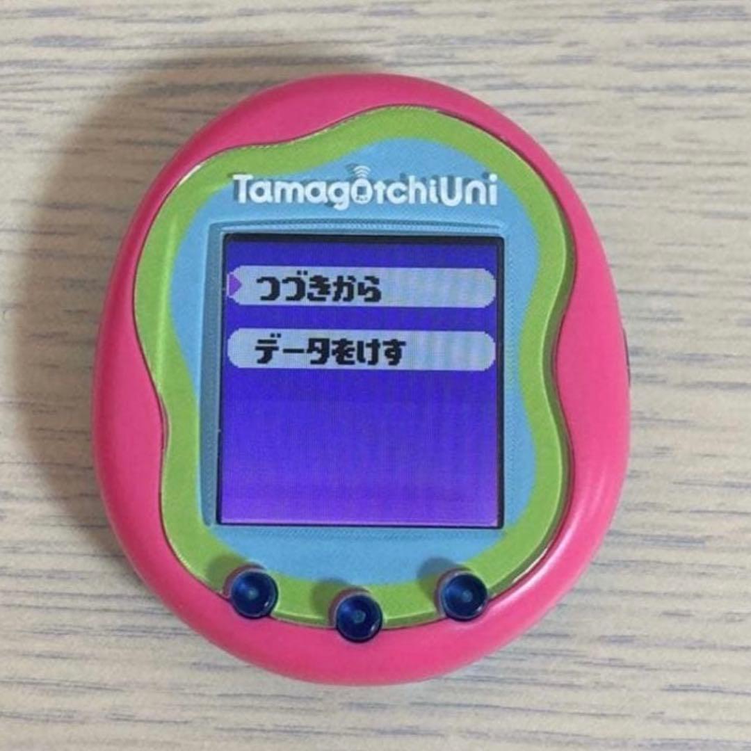 【美品バンド付き】たまごっち Tamagotchi Uni ピンク