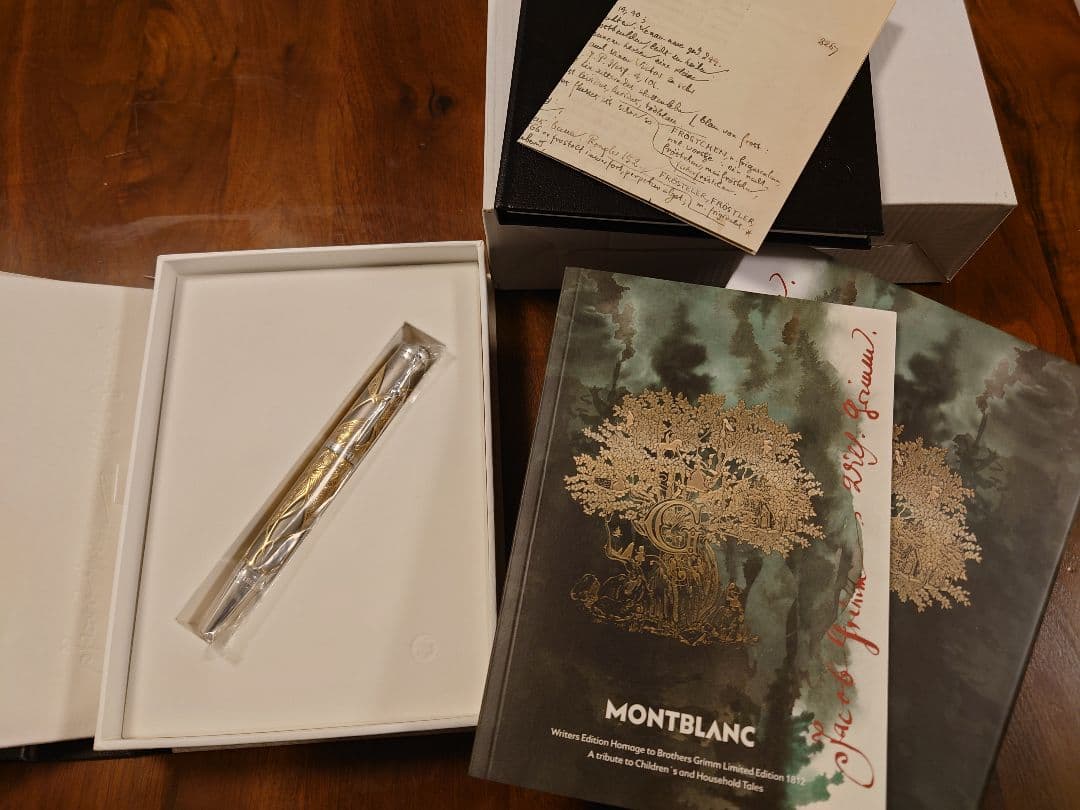 MONTBLANC モンブラン 万年筆 作家シリーズ2022 グリム兄弟