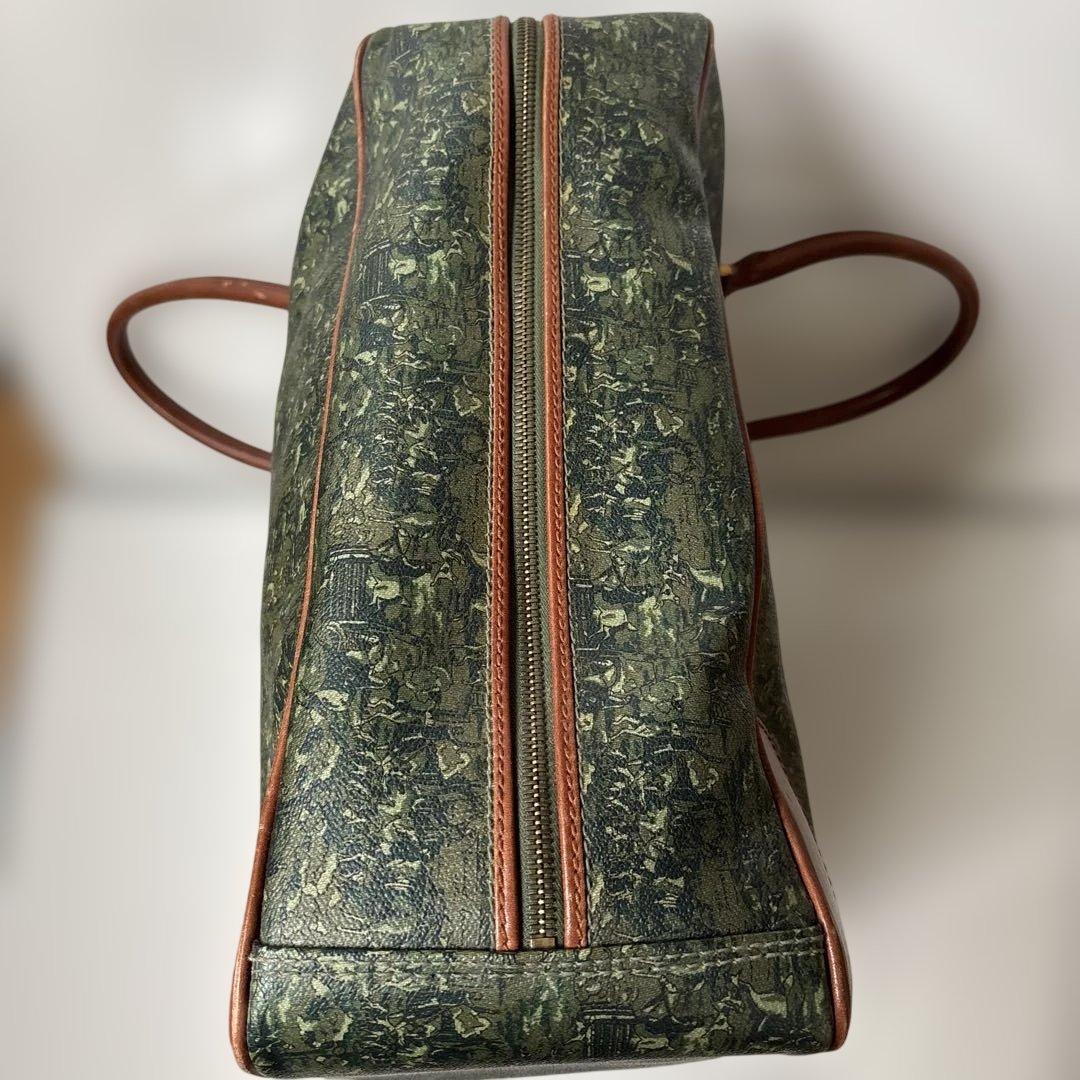 ＊柄希少・廃盤TANINO CRISCIボストンバッグ グリーン新品・未使用＊