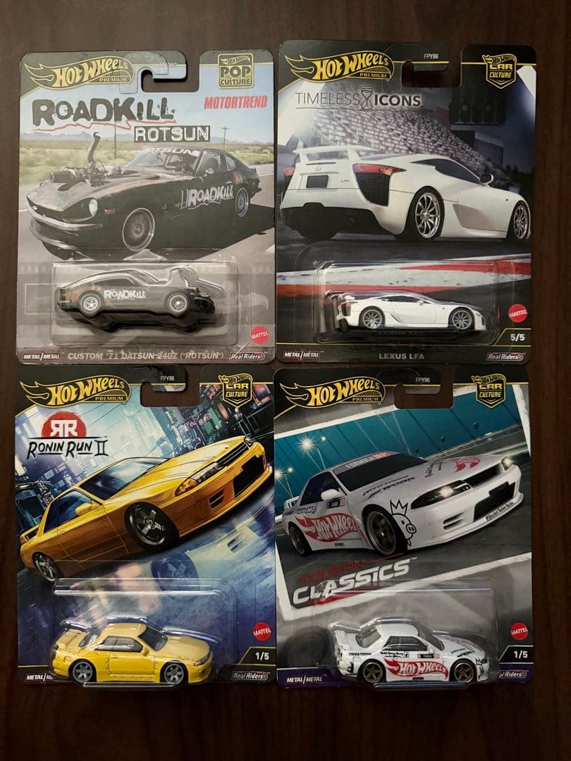 ミニカー hotweels 8car