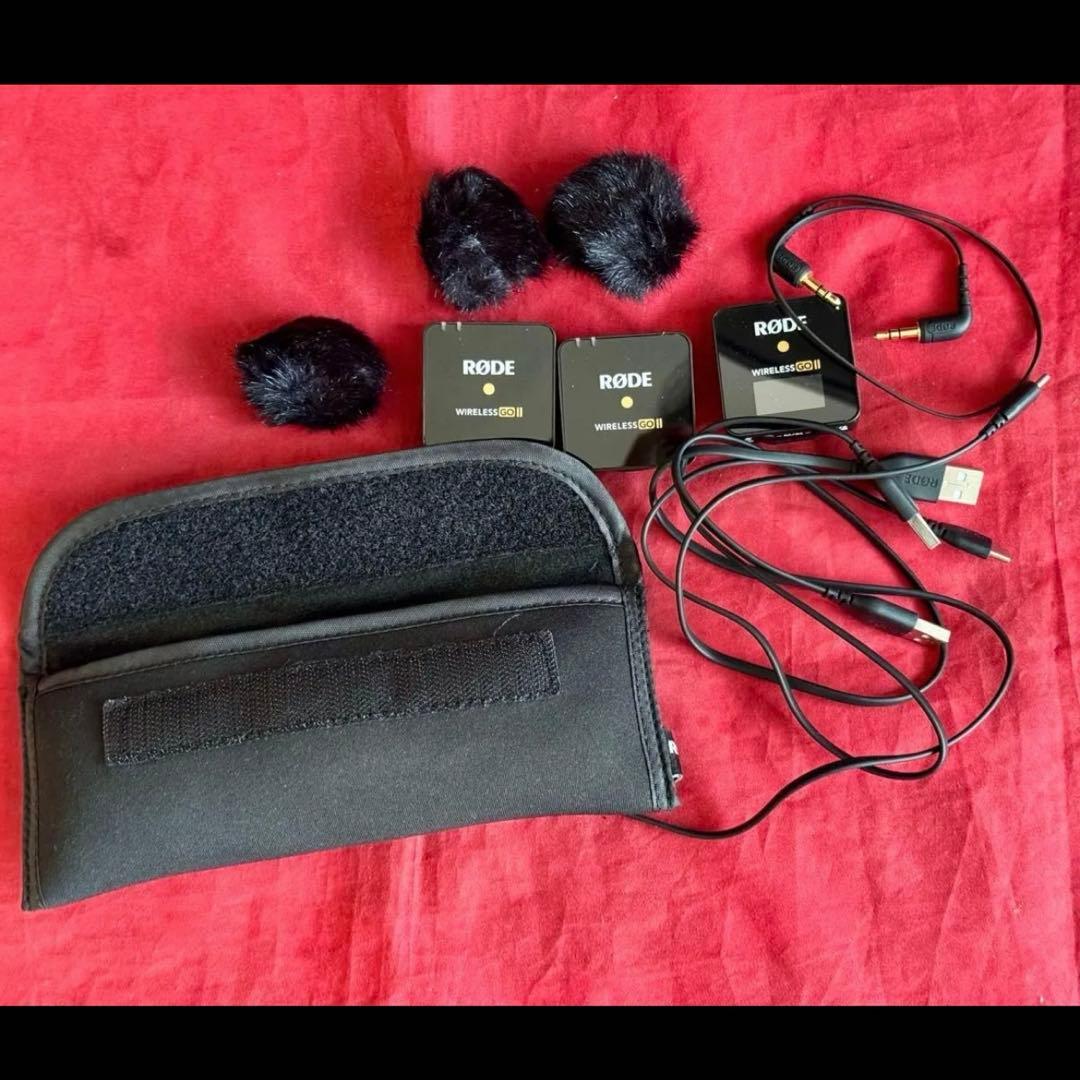 RODE Wireless GO II ワイヤレスマイクシステム 受信機 送信機