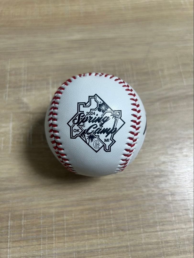 読売ジャイアンツ　大勢　直筆サインボール　2024　キャンプロゴボール　巨人