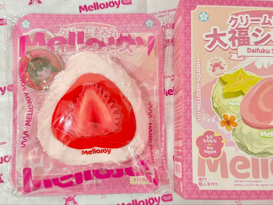 う*ん様 mellojoy 大福 クリーム ストロベリー いちご 苺 フルーツ