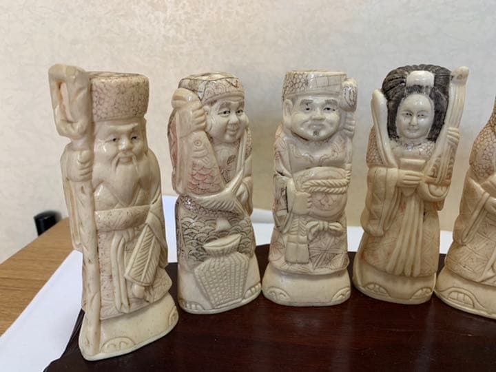 七福神の根付　工芸品