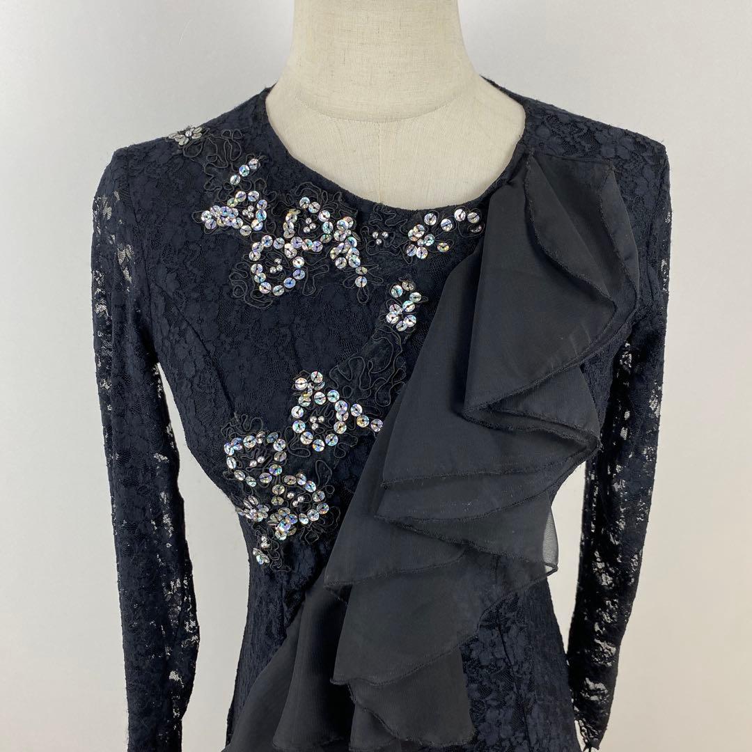 訳あり美品 prima boutique フラメンコ 社交ダンス ドレス 衣装