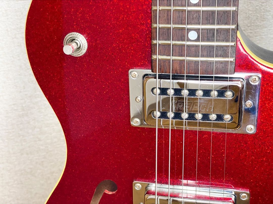 【整備済み】Gretsch electromatic G2629スパークルレッド