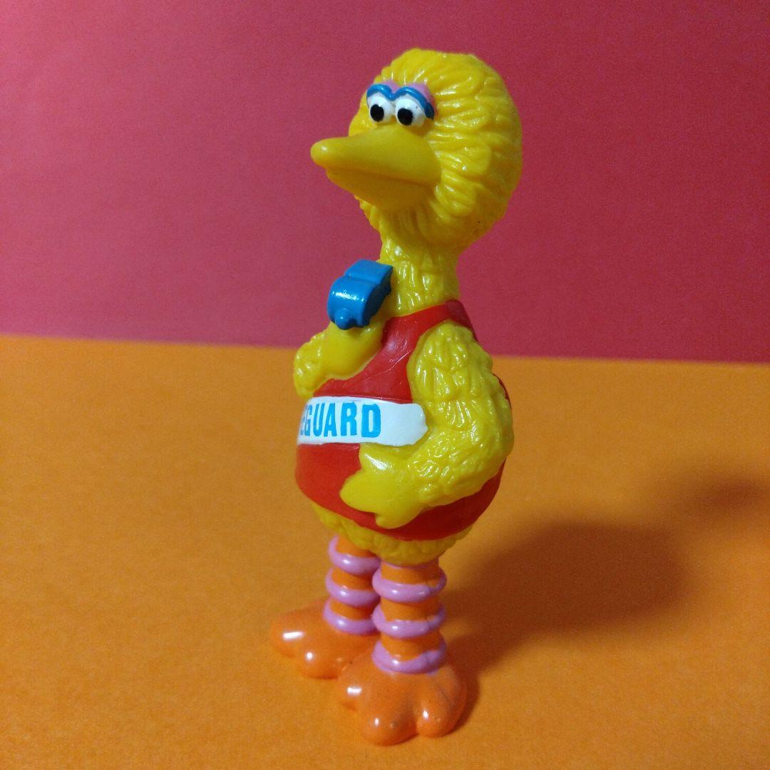 ⑨　セサミストリート　ビックバード　ライフセイバー　ライフガード　フィギュア