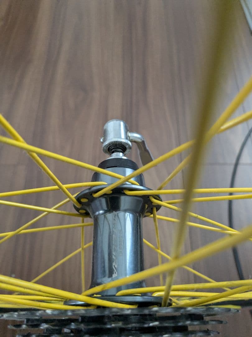 ロードバイク　手組ホイール(リアのみ)