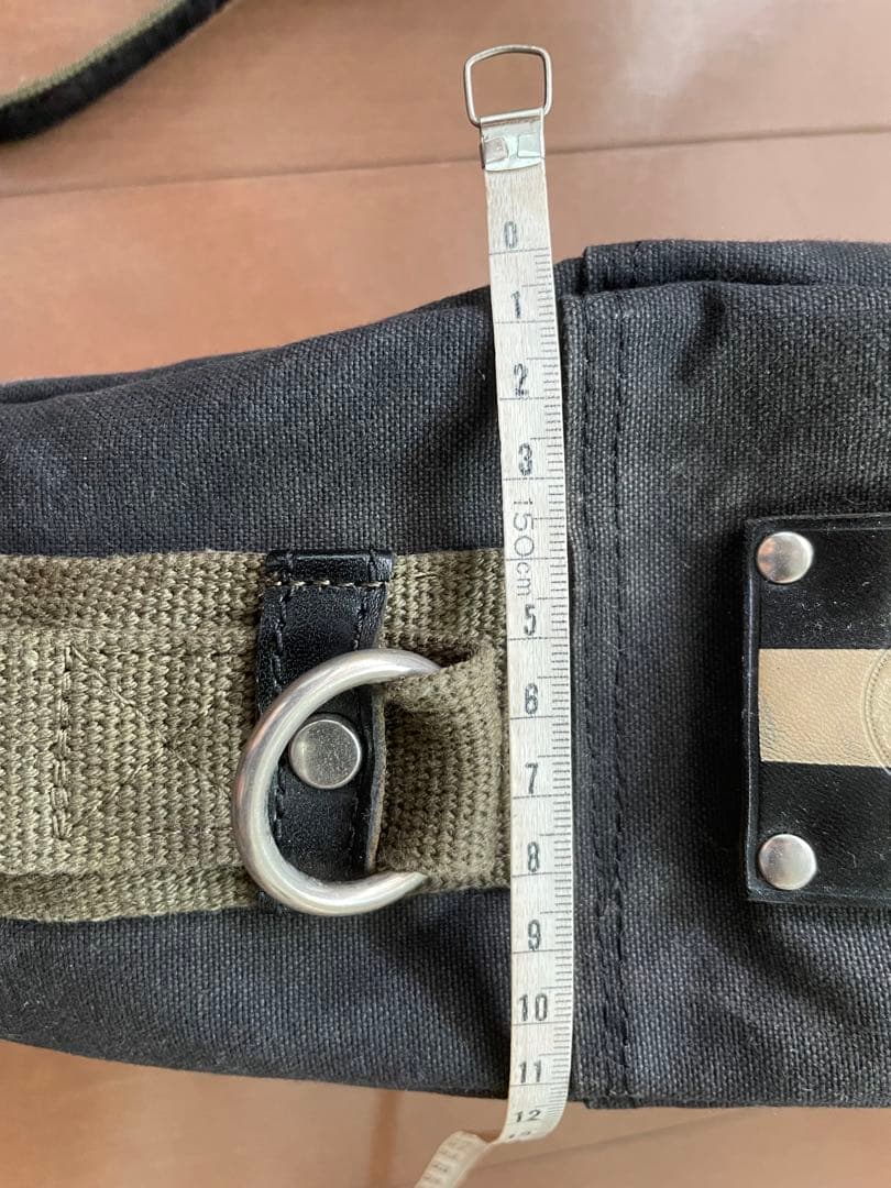 木の庄帆布 黒帆布 ゴルフクラブケース