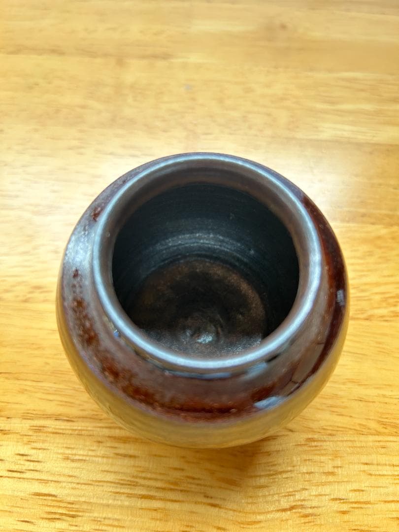 【茶入】松屋肩衝　大名物　笹田有祥　1回のみ使用