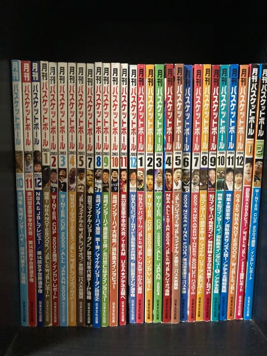 月刊バスケットボール　2000年1月から2014年12月まで　(欠品あり)