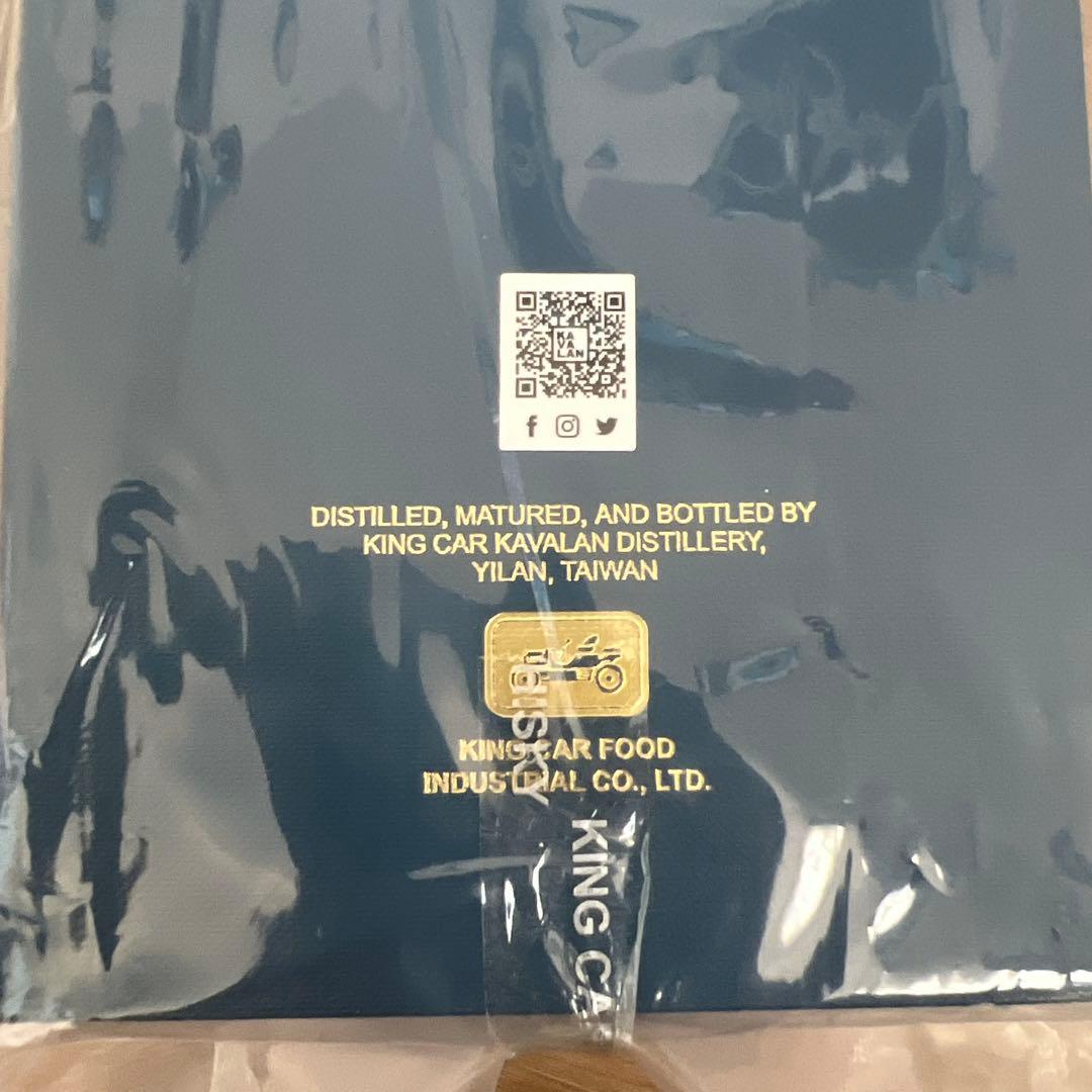 新品未使用品　KAVALAN シングルモルトウイスキー 700ml 57.1%