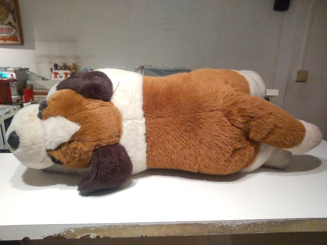 非売品★昭和レトロ★日本製★山之内製薬 ハーブキャンディー 犬 BIG ぬぐるみ