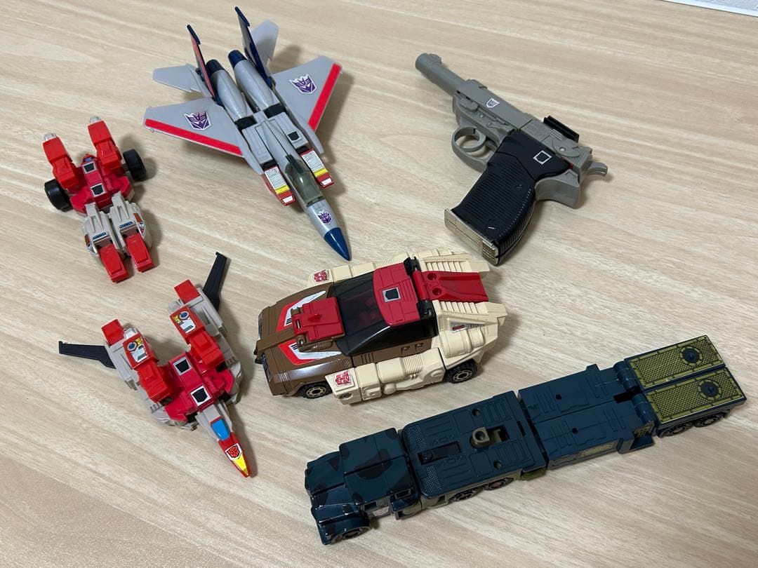 【激レア】トランスフォーマー 6体セット 1980年代 当時物