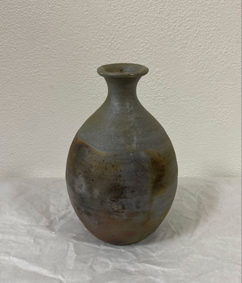 備前焼　人間国宝　藤原啓　徳利