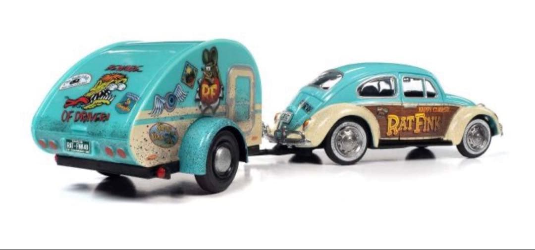 その他 Rat Fink Happy Camper 1966 VW Beetle