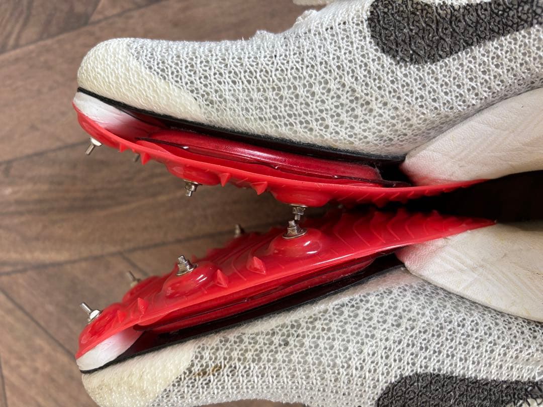 Nike スパイクシューズ ホワイト/レッド/ブラック