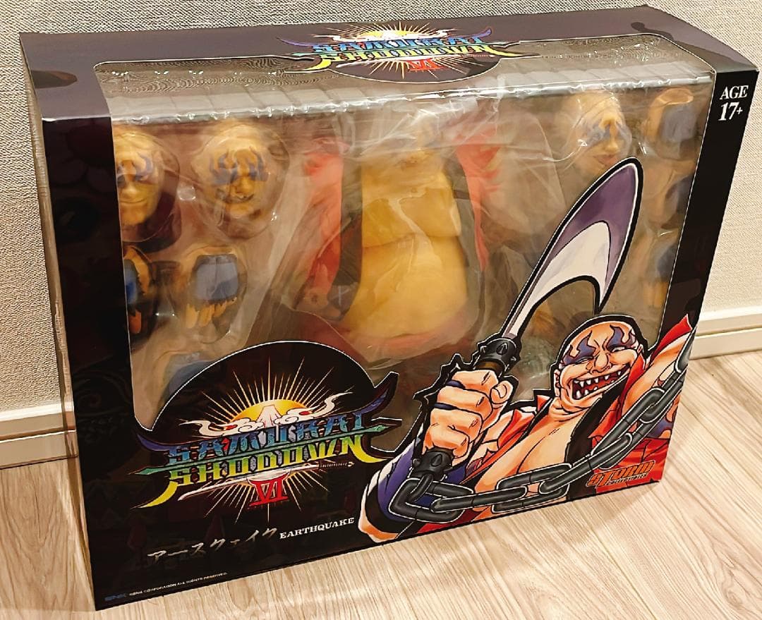 新品・未開封 サムライスピリッツ 1/12 アースクェイク フィギュア