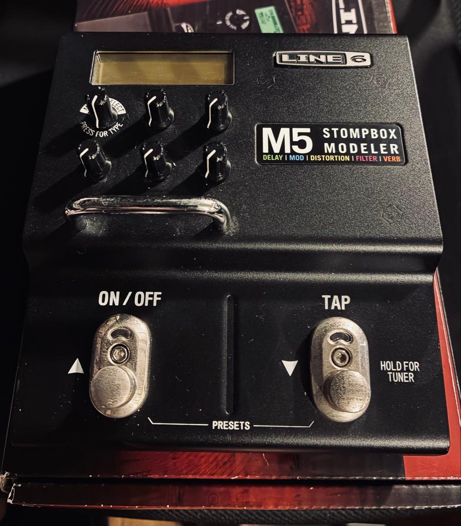 LINE6 M5 STOMPBOX MODELER 中古美品!